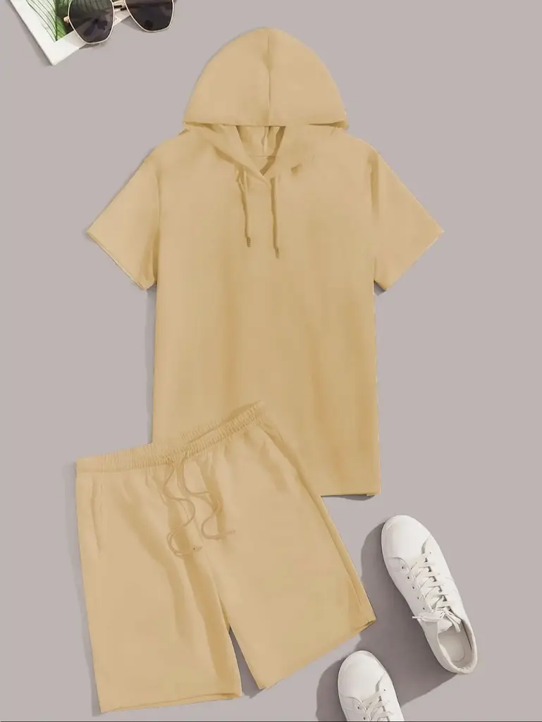 [JA-G020-BK-L] ترنج شورت أوفر سايز (اسود, L)